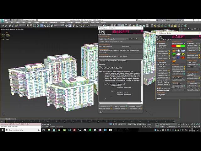 3ds Max Maxscript extension Siniscript plugin