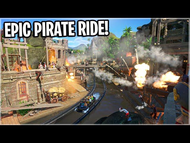 This PIRATE RIDE Is Insane! *Epic POV* (Planet Coaster)