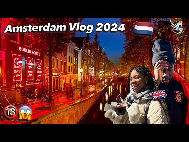 BRITISH TAKEOVER AMSTERDAM for 72 HOURS ️ | 2024 Travel Vlog ft. Red Light District 