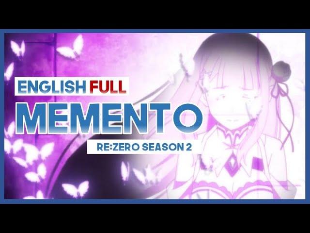 【mew】"Memento" FULL ║ Re:Zero Season 2 ED ║ Full ENGLISH Cover & Lyrics