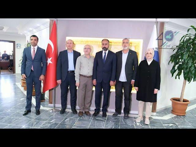 Çalışma ve Sosyal Güvenlik Bakanlığı Bakan Yard. Prof.Dr. Lütfihak Alpkan’dan Üniversitemize Ziyaret