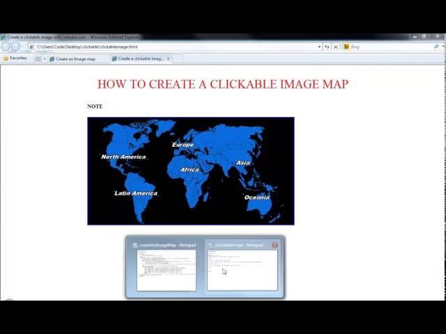 How To Create a Clickable Image Map in HTML