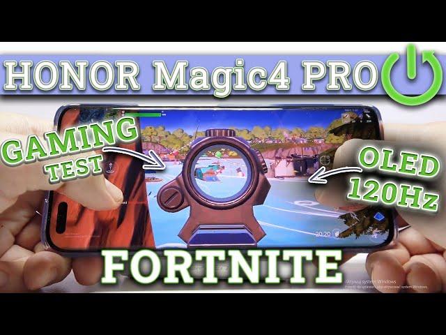 HONOR Magic4 Pro - FORTNITE | Gaming TEST ⭐| AMAZING OLED 120Hz | $1000 Phone vs GAMES!