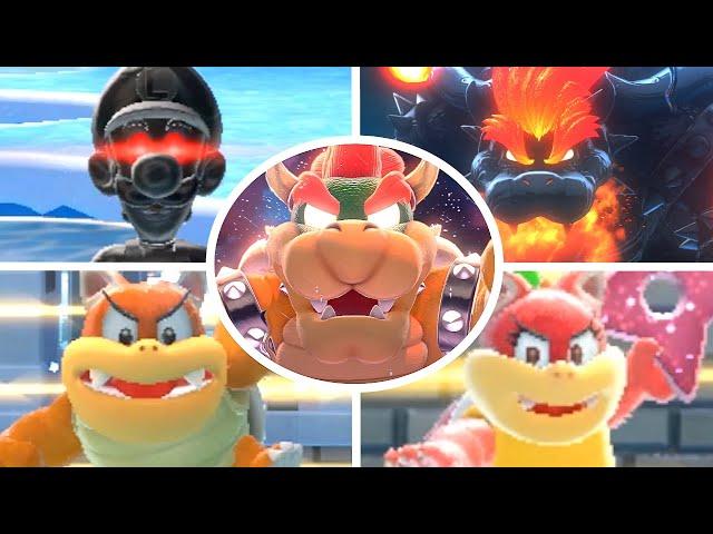 Super Mario 3D World + Bowser's Fury - All Bosses (No Damage)