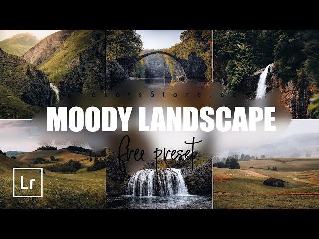 Moody Landscape — Mobile Preset Lightroom | Tutorial | Download Free | Nature Preset | Autumn Preset