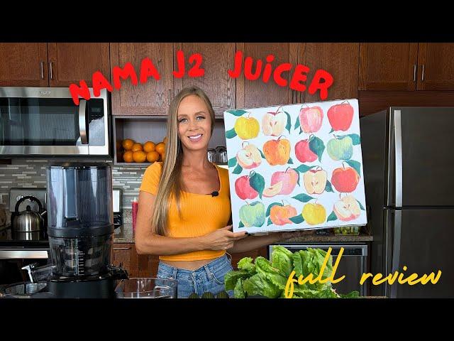 This JUICER Will Make You WANT To JUICE! New Nama J2 Unbox & FULL REVIEW!