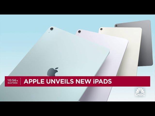 Apple unveils new iPads
