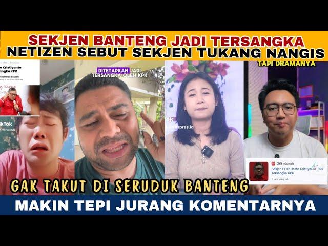 SEKJEN BANTENG DITANGKAP ‼️ INI KATA NETIZEN