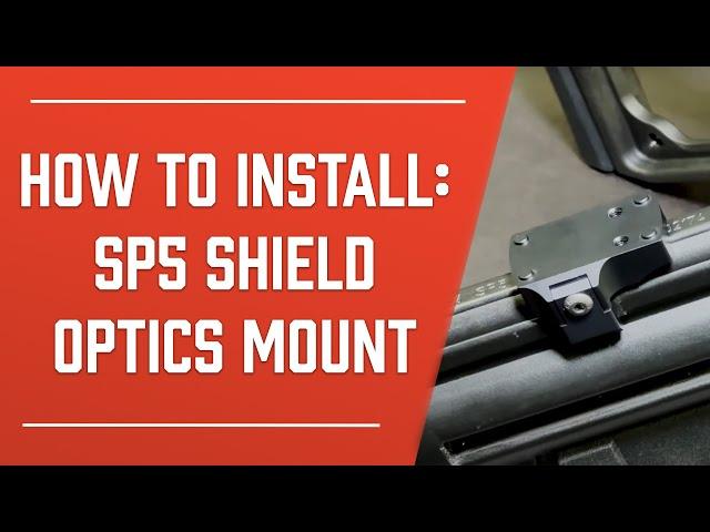 SP5 Shield Optics Installation Video | HKParts