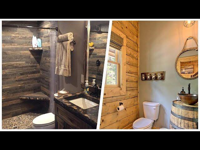 75 Small Rustic Bathroom Design Ideas You'll Love 