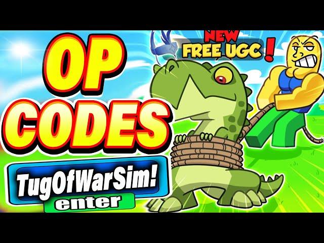 ALL NEW *SECRET CODES* IN ROBLOX TUG OF WAR SIMULATOR (new codes in roblox Tug Of War Simulator) NEW