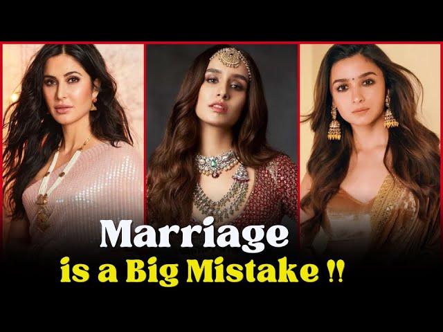 Bollywood Actresses Who Got Married at the Peak of Their Career | Alia Bhatt, Kiara Advani