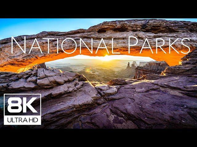 【8K 60FPS】 USA National Parks  | Travel Around National Parks in the USA in Amazing 8K 60FPS