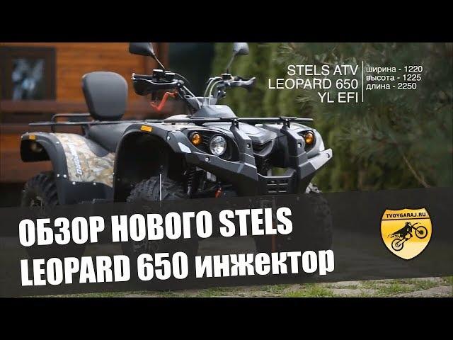 Обзор нового Стелс Леопард 650YL EFI (инжектор)