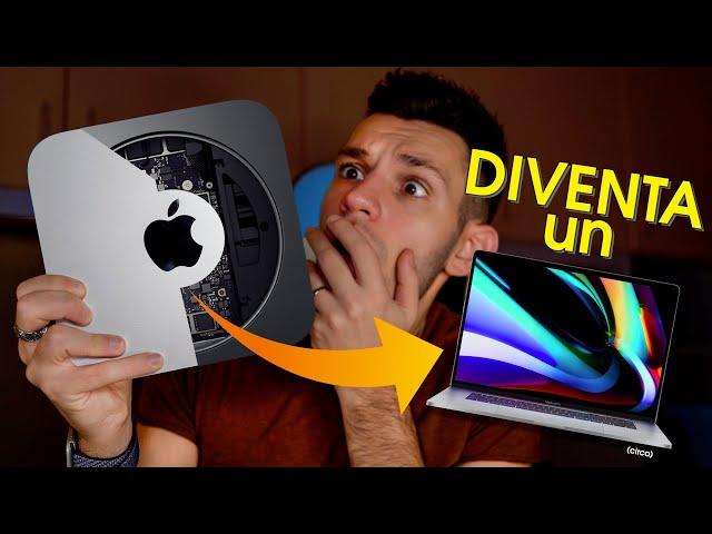 TRASFORMO un MAC MINI in un MACBOOK PRO