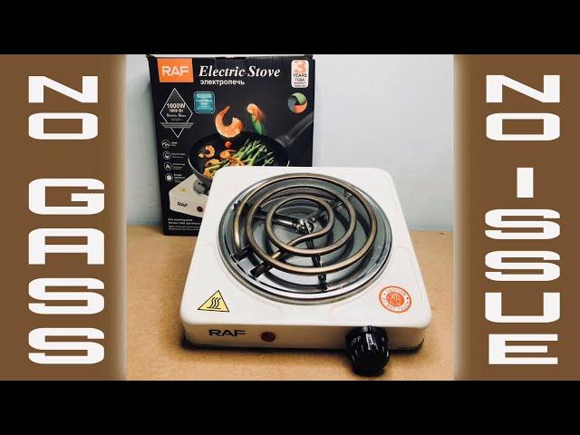 Electric Stove (CHULA) for cooking, Hot Plate heat up in just 2 mins, Easy to clean, 1000W.