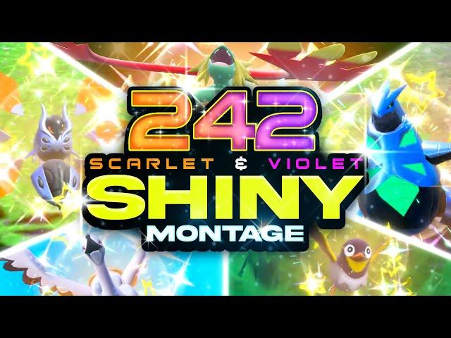 242 SHINY MONTAGE! Pokemon Scarlet and Violet Epic Shiny Reactions and Funny Moments!