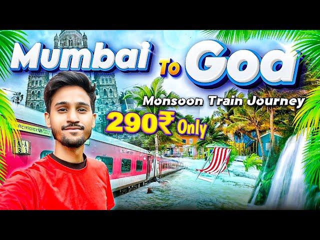 MUMBAI TO GOA Train Journey️ | Konkan Kanya Superfast Express 20111  Thivim To Baga Beach ️