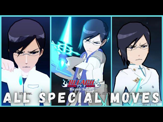 All Uryu Ishida Special Moves Bleach Brave Souls