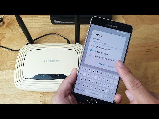 How to connect wifi without password via WPS button