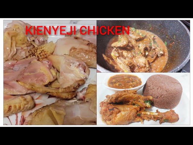 The Easy Way To Cook Local Chicken //How To cook Kienyeji Chicken stew & Brown ugali #chicken