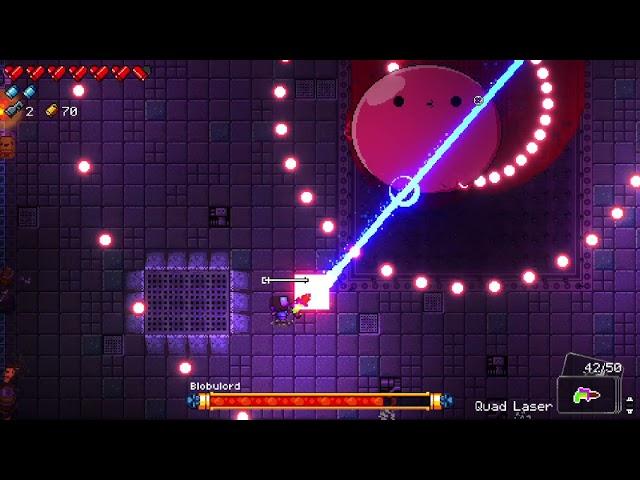 Enter the Gungeon No Commentary Runs #5 - Insane Clone Run feat. Rainbow Chest