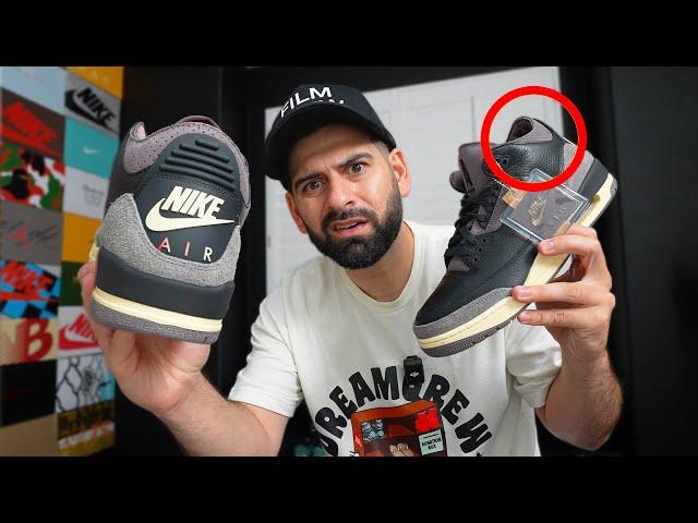 WTF NOT AGAIN: Jordan 3 A Ma Maniere Review