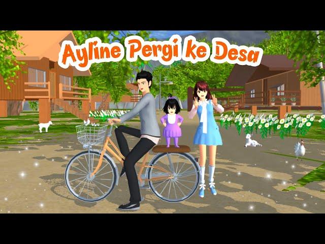 Celand Throwback Vlog | Baby Ayline Pergi ke Desa | Sakura School Simulator