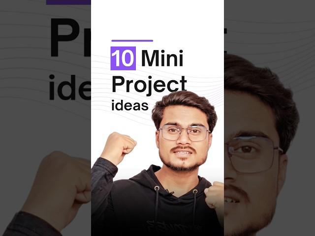 Top 10 Mini Project ideas For Computer Science Students  | #cseprojects #miniproject