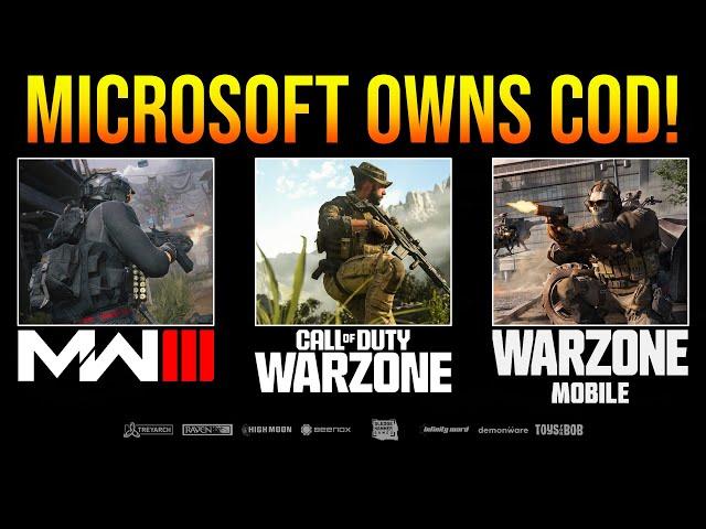 BREAKING: MICROSOFT OFFICIALLY OWNS CALL OF DUTY!