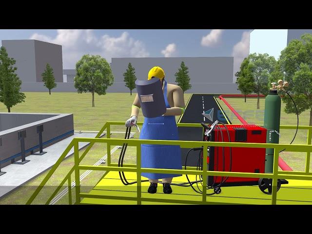 Safety Animation for Oil and Gas Industry| Welding Safety Animation| EFFE Animation| Hot Work Safety