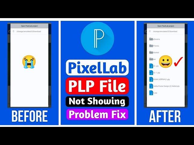 PixelLab PLP File Not Showing