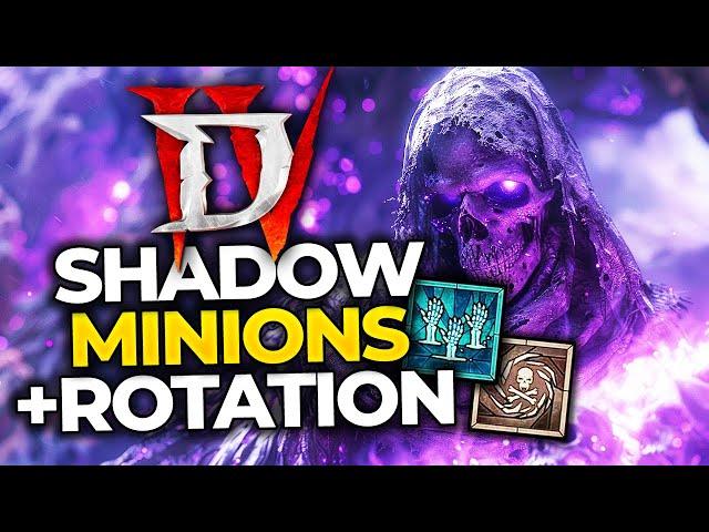 S+ PIT T125+ Golem Pit Pusher Shadow Minion Necromancer Build Guide - Season 4 Diablo 4