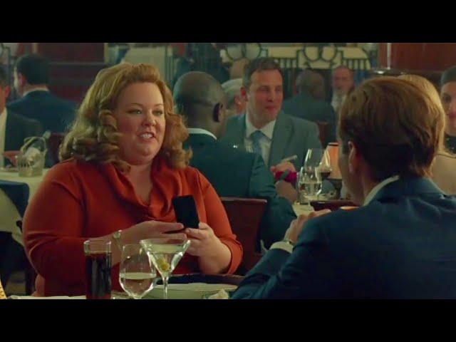 Funny Dinner scene: agent Cooper and Bradley /Spy (2015)