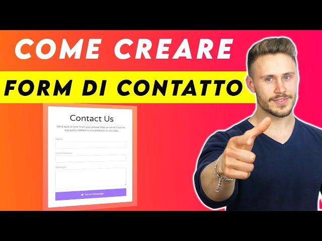 Come Creare un Form di Contatto Gratis su WordPress [CF7]