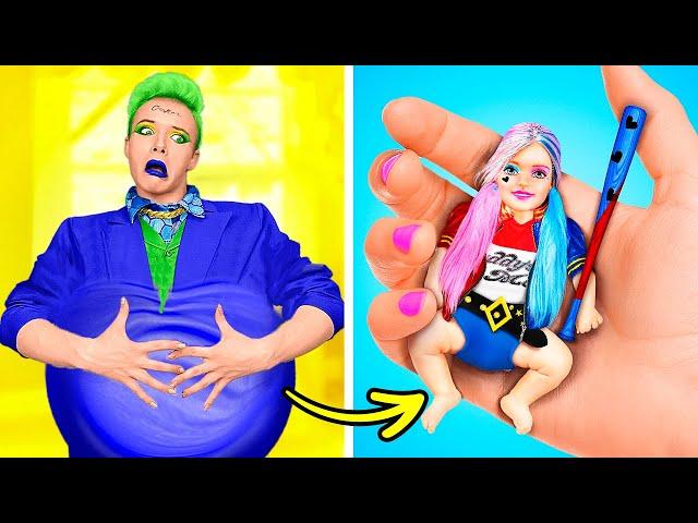 How Did It Happen? Joker is Pregnant! Pregnancy Hacks by Ha Hack