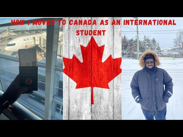 HOW I MOVED ️ FROM GHANA TO CANADA  AS AN INTERNATIONAL STUDENT