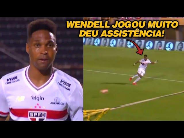 SEGUNDA PARTIDA DE WENDELL PELO SÃO PAULO