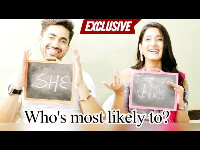 EXCLUSIVE! Aditi Rathore & Zain Imam Play Who Is Most Likely To? | Naamkarann | AvNeil