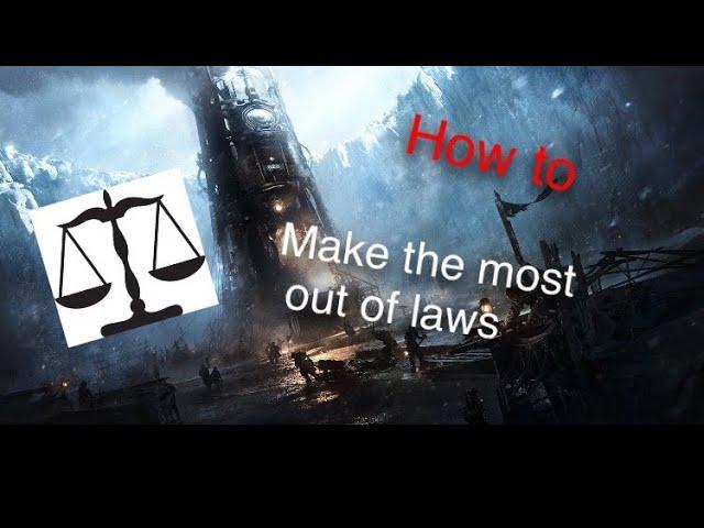 Frostpunk tutorial laws