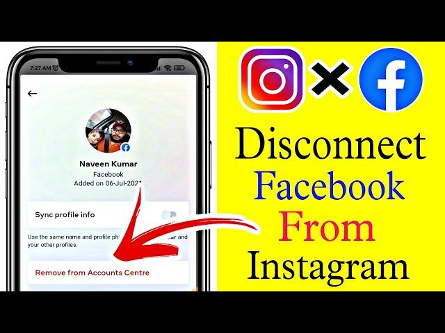 Instagram Ko Facebook Se Disconnect Kaise Kare | Instagram Ko Facebook Se Disconnect Karne Ka Tarika