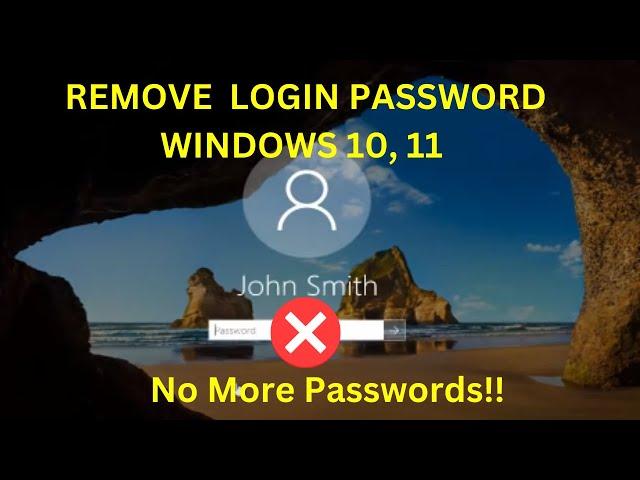 Cancel Login Password Windows 10 | Delete Windows 10 Login Password | Disable Password Sign In 2024