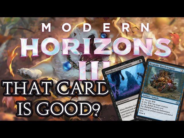 Modern Horizons 3 Card Evaluation/Archetype Deep Dive! | Limited Level-Ups #176