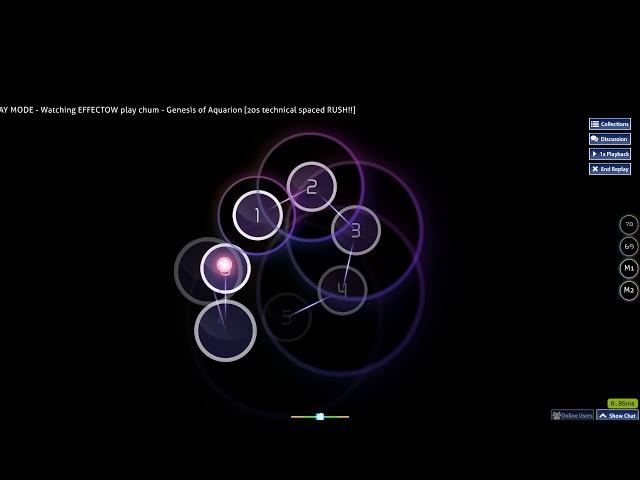 [EFFECT OSU] technical speed spaced RUSH!