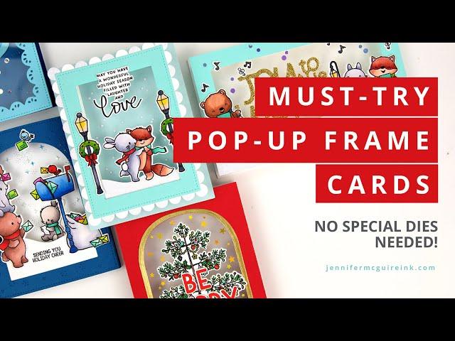 Must-Try Pop-Up Frame Cards [No Specialty Dies Needed!]