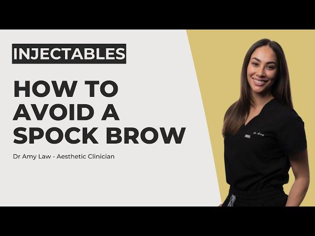 How to avoid a spock brow | SkinViva Training Academy