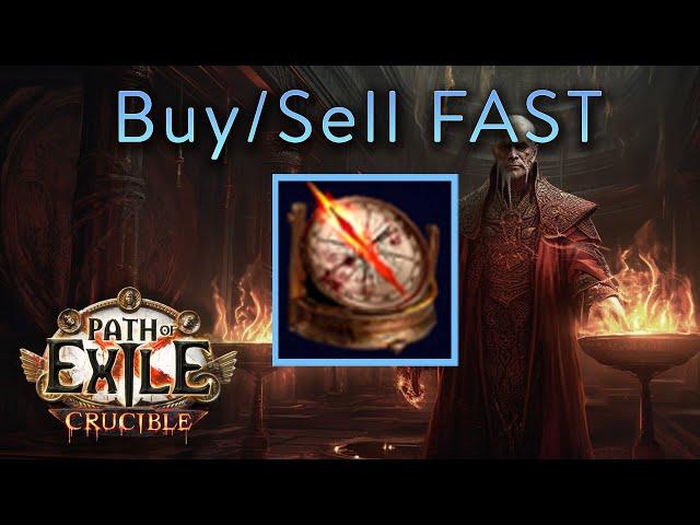 PoE 3.21 - Buy and sell compasses in bulk FAST