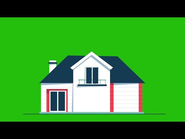 House Animation - Green Screen | Animation Video | After Effect | Creatorgs | Latest Video 2021