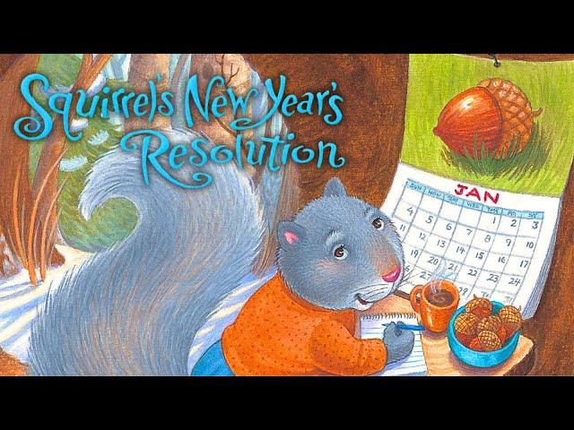  Squirrel's New Year's Resolution ️ Kids Book Christmas Short Fun Read Aloud