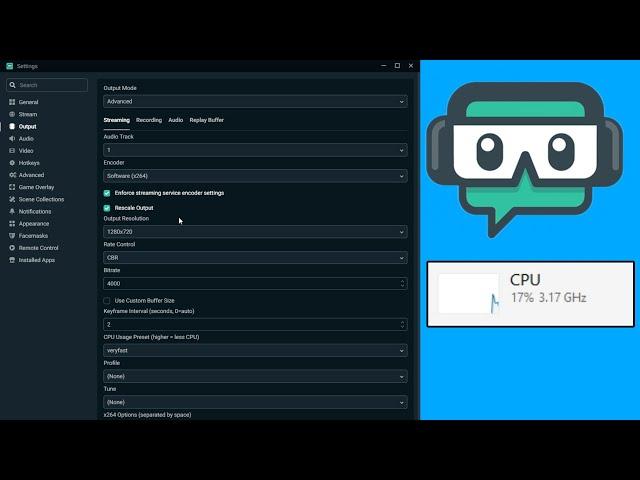 How To Reduce StreamLabs OBS CPU Usage (LOWER CPU USAGE)